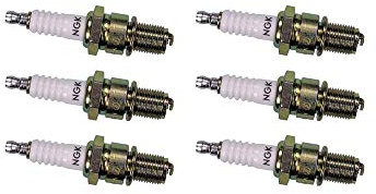 NGK Standard Series Spark Plug BPR6ES (6 Pack) für Triumph TR6 Base 1969-1976 2.5L/2498cc