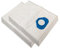 PakTrade 10 Microfibra Bolsas de Aspiradora para Nilfisk GM 80 P, GM80P, GM 90, GM90, GM 90 Classic, GP 80, GP80, GP 81, GP81