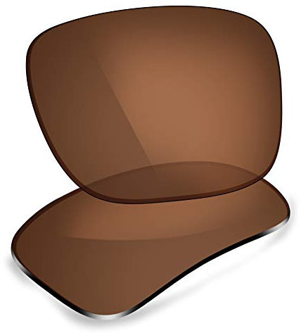 ThunderClap Verres antibuée de remplacement pour lunettes de soleil Oakley Holbrook Metal OO4123 - Marron -