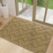 Biscpro Door Mat, 60x90 cm DoorMat Indoor Washable, Doormat Indoor Dirt Trapper Non-slip,Absorbent Inside Entrance Rug Mat for Entryway,Patio,Garden,Laundry Room,Pets - Brown