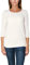 Alkato Damen Viskose Shirt 3/4 Arm Longshirt Top, Farbe: Perlenweiß, Größe: XL