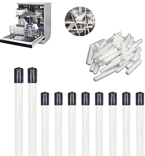 JinYu Set da 20 calici per lavastoviglie, protezione per calici da vino, attacco per lavastoviglie, 28 cm, 24 cm, 21 cm, 17 cm, 11,5 cm, universali, per lavastoviglie, 17 cm