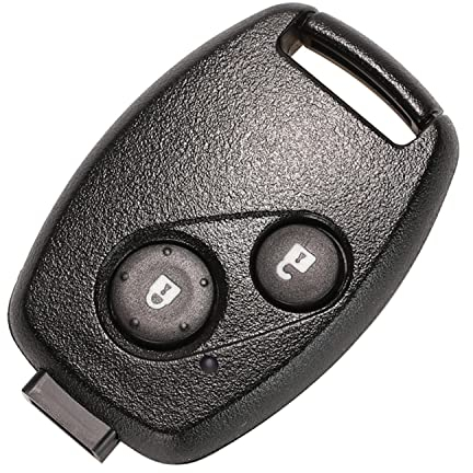 HooRLZ Honda Schlüsselanhänger Ersatz für Honda Civic Jazz Crv Insight Accord Fit FRV-Funkschlüsselgehäuse, 2 Tasten Honda Schlüsselanhänger, Honda Civic Schlüsselgehäuse – ohne Klinge
