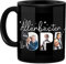 Tassendruck Schwarze Tasse mit Spruch - Allerbester Uropa - zum selbst gestalten mit Foto-Collage für 3 Fotos, Geschenke für Uropa, Geburtstagsgeschenk, Vatertag | 300 ml, personalisiertes Geschenk