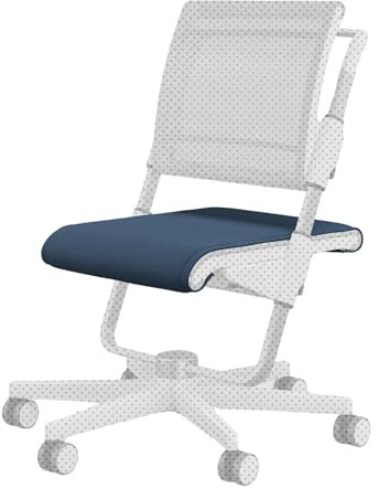 Moll Sitzkissen für Kinderschreibtischstuhl Scooter | komfortable & rutschfeste Polsterung | einfach montierbar | waschbar & austauschbar | ideal für Jungen & Mädchen | Made in Germany