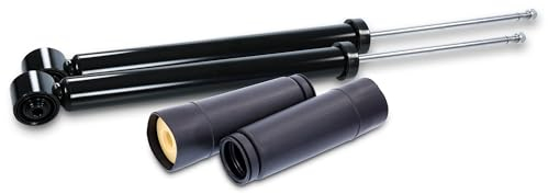 BESTPRICE 2x Gasdruck Stoßdämpfer hinten; 1x Staubschutzsatz hinten