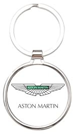 Print Corner Porte-clés Moon (métal argenté) compatible - Aston Martin