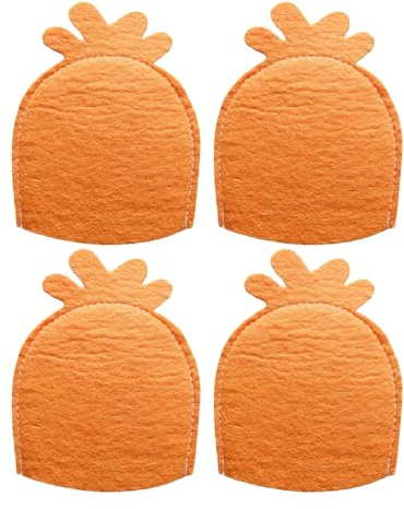 Portauova di Pasqua, Borsa portauova di Pasqua | Custodia per uova di cartone animato 4 pezzi - Decorazioni pasquali, decorazioni per la casa, decorazioni per animali, regali per feste di