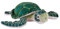 Wild Republic Cuddlekins Eco Mini Grüne Meeresschildkröte, Kuscheltier, 20 cm, Plüschtier, Füllung besteht aus gesponnenen recycelten Wasserflaschen, umweltfreundlich