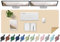 BLESWIN Large Desk Pad - Dual-Sided Cork & Leather, Non-Slip, Easy Clean, Apricot, 120x60CM