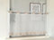 Vordesack Leinenoptik Scheibengardine mit Schlaufen Kurzstore Unifarbig Kleinfenster Kurzstore Küchengardine 1 Stück Sand HxB 60x90cm