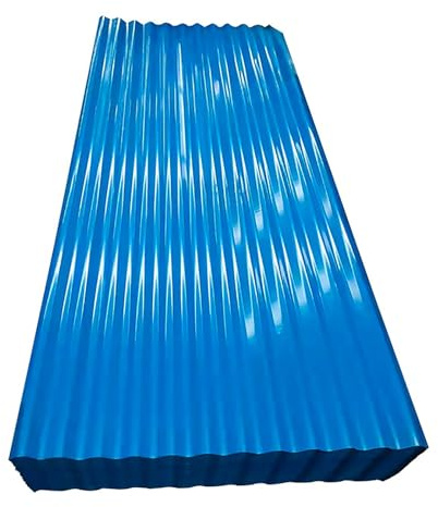 1mm Clear Polycarbonate Roofing Sheets,10-Pack Corrugated Roof Panels for Greenhouse, Pergola | Transparent Sunlight Panels, Easy To Cut(90x120cm/35.4x47.2in)