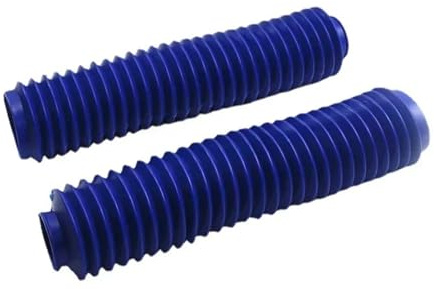 Copri Forcella Forcelle Copri-stivali in gomma blu per forcella da 40 mm, universale, per moto da cross SOFFIETTI FORCELLA IN GOMMA