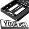 TAPORT® CAR REGISTRATION HOLDER FOR ANY CAR, VAN, TRUCK, TRAILER (CARBON HINGED)