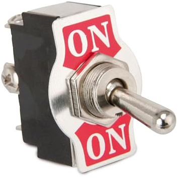 Kippschalter KN3(C)-102A, 1-polig, ON/ON