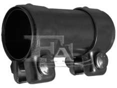 Exhaust Connector Sleeve / Joiner with Clamps - 55 x 59.5 x 90mm