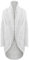 Xpose Ladies Women's Cable Knit Wool Open Long Sleeved Oversized Chunky Cardigan Shrug Cape Knitwear Outerwear Colours Available Charcoal Stone Black Silver Grey Wine Nude Khaki Cream Mustard (Cream)