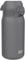 Ion8 Gourde Enfant, Inox Léger, 400ml, Non Isolé, Anti-Fuite, Facile à Ouvrir, Verrouillage Sécurisé, Lavable au Lave-Vaisselle, Poignée de Transport, Acier Inoxydable, Gris
