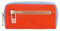 DUDU Bunte Unisex Schlüsseltasche in echtem Kalbsleder Orange