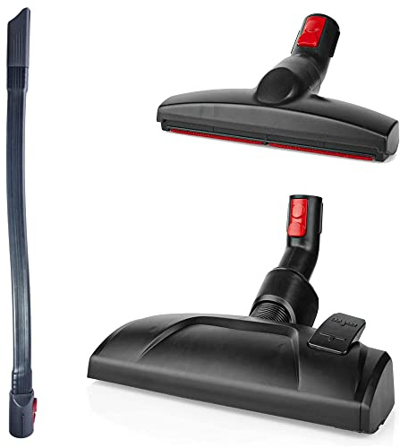 Maxorado Ersatzteile Set kompatibel mit Dyson V7 V8 V10 V11 V15 I Bodendüse + Polsterdüse + Saugpinsel I Staubsauger Bürsten Düse Fuß Düsen Ersatzteil Kit