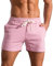 Homme Shorts de Sport Coton Court Course à Pied Léger Séchage Rapide Running Jogging Fitness Short avec Poches Short d'escalade Casual Pantalon de survêtement Pantalons Courts