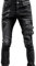 BiCophy Mens Slim Fit Stretch Jeans Vintage Ripped Destroyed Comfort Flex Waist Skinny Jeans Fashion Hip Hop Moto Biker Denim Pencil Pants Jean(Black,Medium)