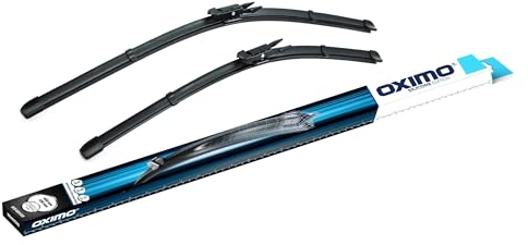 OXIMO Scheibenwischer Set Auto - Wischerblätter Set für Frontscheibe 600 mm/500 mm - Autoscheibenwischer Vorne Auto Zubehör - Ford Kuga (III) suv 04.2019-
