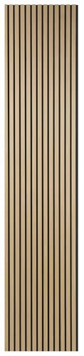 FIBROTECH Akustikpaneel Quanti Light Oak (helle Eiche, 18x520x2440mm, 1,27 m2, Raumklang, Wandverkleidung, Akustikplatten, Schallisolierung) 2353324