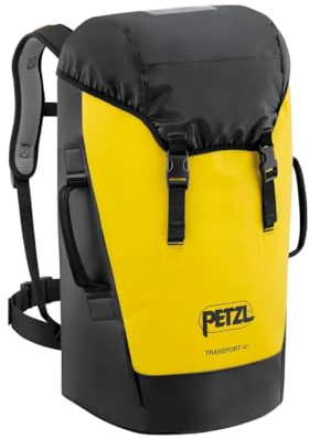 PETZL - Transportrucksack Transportmaterial 45 L, Gelb - Schwarz, One size