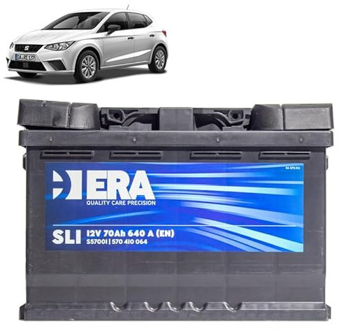 Batteria 70Ah per Seat Ibiza IV 1.4 TSI benzina 2008-2016