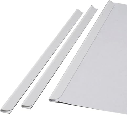 Klemmschienen, A5, 3-4 mm, weiß, 100 Stück