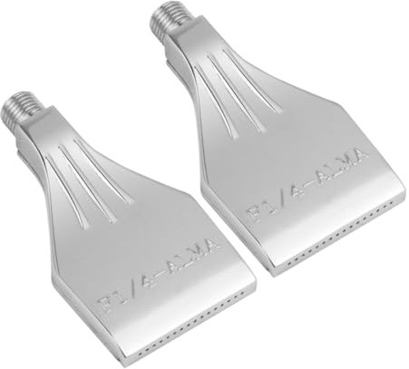 HONMEET 2pcs Industrial Blower Nozzles Aluminum Alloy Air Nozzles for Dusting Drying