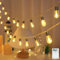 Lichterkette Innen 2.5 M 20 LED Lichterkette Batterie Mit Timer Ideal Für Party, Garten, Balkon, Weihnachten, Hochzeit Deko Warmweiß