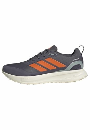 adidas Hombre RUNFALCON 5 TR Running Shoes, Aurora Onix/Pure Orange/Core Black, 48 EU