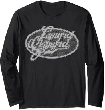 Lynyrd Skynyrd Fan mit Kappe und Logo im Retro-Look Americana Classic Rock Langarmshirt