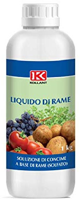 CONCIME FERTILIZZANTE LIQUIDO 'KOLLANT' LIQUIDO DI RAME CONF. DA 1 LT