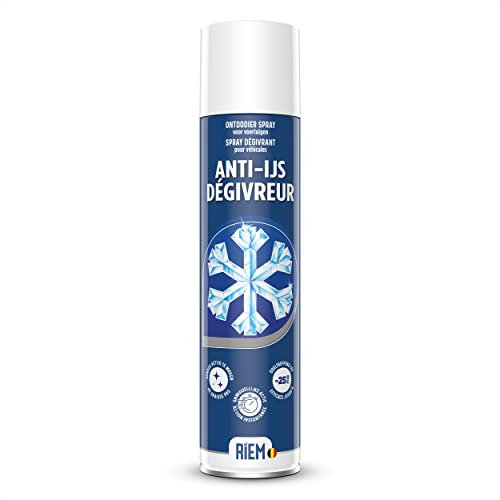 RIEM - Dégivreur - Efficace jusqu'à -25° - Action Instantanée - Ne graisse pas - Dégivre : Pare-brises, Vitres, Serrures et Joints - 400 ml