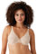 Wacoal Women's Halo Lace Underwire Bra Molded, Opaque, Natural Nude, 30F