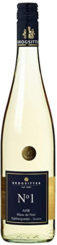 Weinkellerei Brogsitter Spätburgunder Blanc de Noir N grad 1 2016/2017 Trocken (1 x 0.75 l)