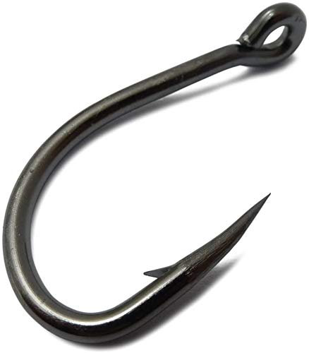 100Pcs Sea Fishing FAULTLESS O'SHAUGHNESSY Hooks 9260 Black