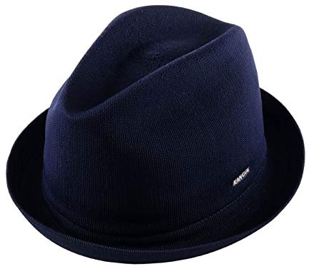 Kangol - Cappello Trilby Ripiegabile Tropic Player - Size XL - Bleu