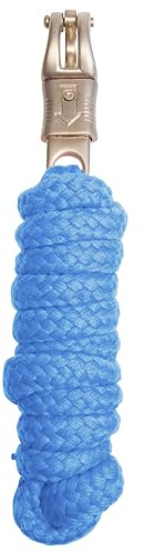Imperial Riding Anbindestrick mit Panikhaken, robuster Führstrick aus Polypropylen, Blue Breeze