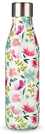 LES ARTISTES Paris A-4260 Bottle'Up, Thermos 500 ml, Gourde isotherme sans BPA, Réutilisable, Garde au chaud 12h et au froid 24h, Acier Inoxydable, Design Pastel