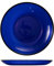 Fortessa Los Cabos - Vajilla de cristal de 4 piezas (8 pulgadas), colección de vajilla de vidrio apta para lavavajillas, azul cobalto