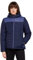 Peter Storm Women's Blisco II Lightweight, Water Repellent & Insulated Jacket with Hood and 2 Pockets, Cold Weather & Winter Padded Puffer Coat (UK, Numeric, 10, Regular, Regular, Navy)