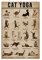 Familien-Yoga-Poster Cover von Yoga-Poster (15) Leinwandposter Wandkunst Dekor Druck Bild Gemälde für Wohnzimmer Schlafzimmer Dekoration Rahmen Stil 30 x 45 cm