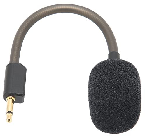 KIMISS Microfono sostitutivo per cuffie da gioco staccabili BlackShark V2 - Microfono con cancellazione del rumore da 3,5 mm compatibile con Serie X e PC