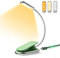 Glocusent Posh Premium Lampe Livre avec Minuterie,Lampe Lecture Rechargeable 16 LED, Fonctionne 160hrs,Soin des yeux 1800K sur Liseuse Lampe,3 Couleurs,5Niveaux de Luminosité,Parfaite pour Lecteurs