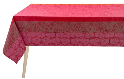 LE JACQUARD FRANÇAIS 28911 Beschichtete Tischdecke Cottage Fleury 150x260 cm Baumwolle