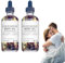 Olio per il corpo ai feromoni Crystal Irie, profumo di olio per il corpo ai feromoni per donna, gelsomino, orchidea, ambra nera, fiordaliso, petali di rosa (2pcs)